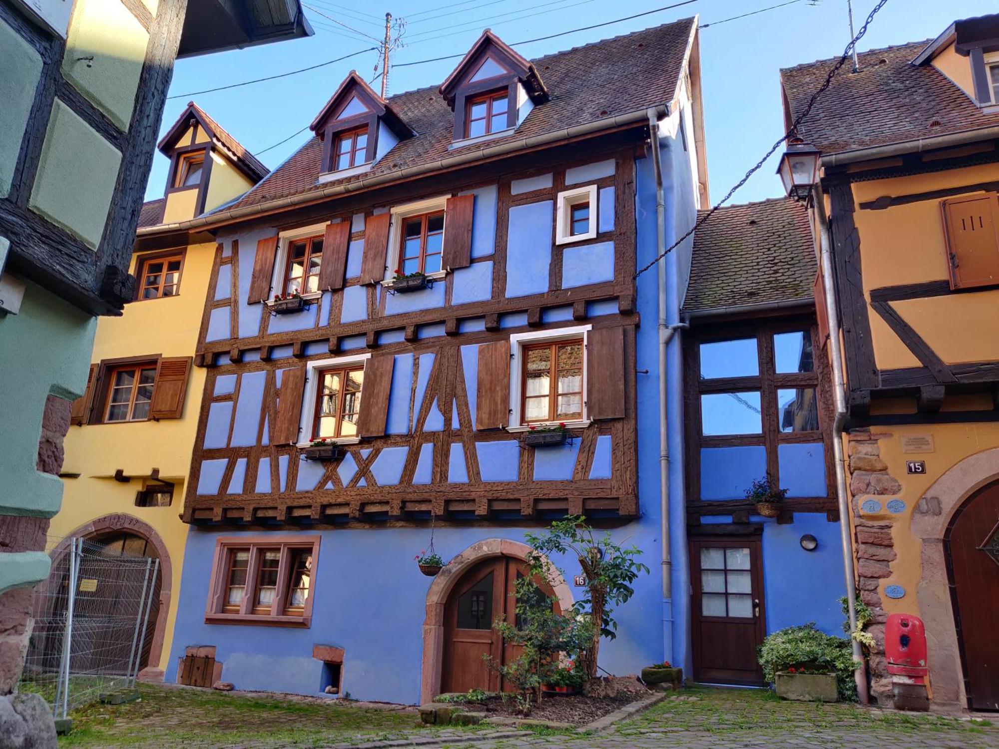 La Maison Bleue - Historic House In The Heart Of Riquewihr Exteriér fotografie
