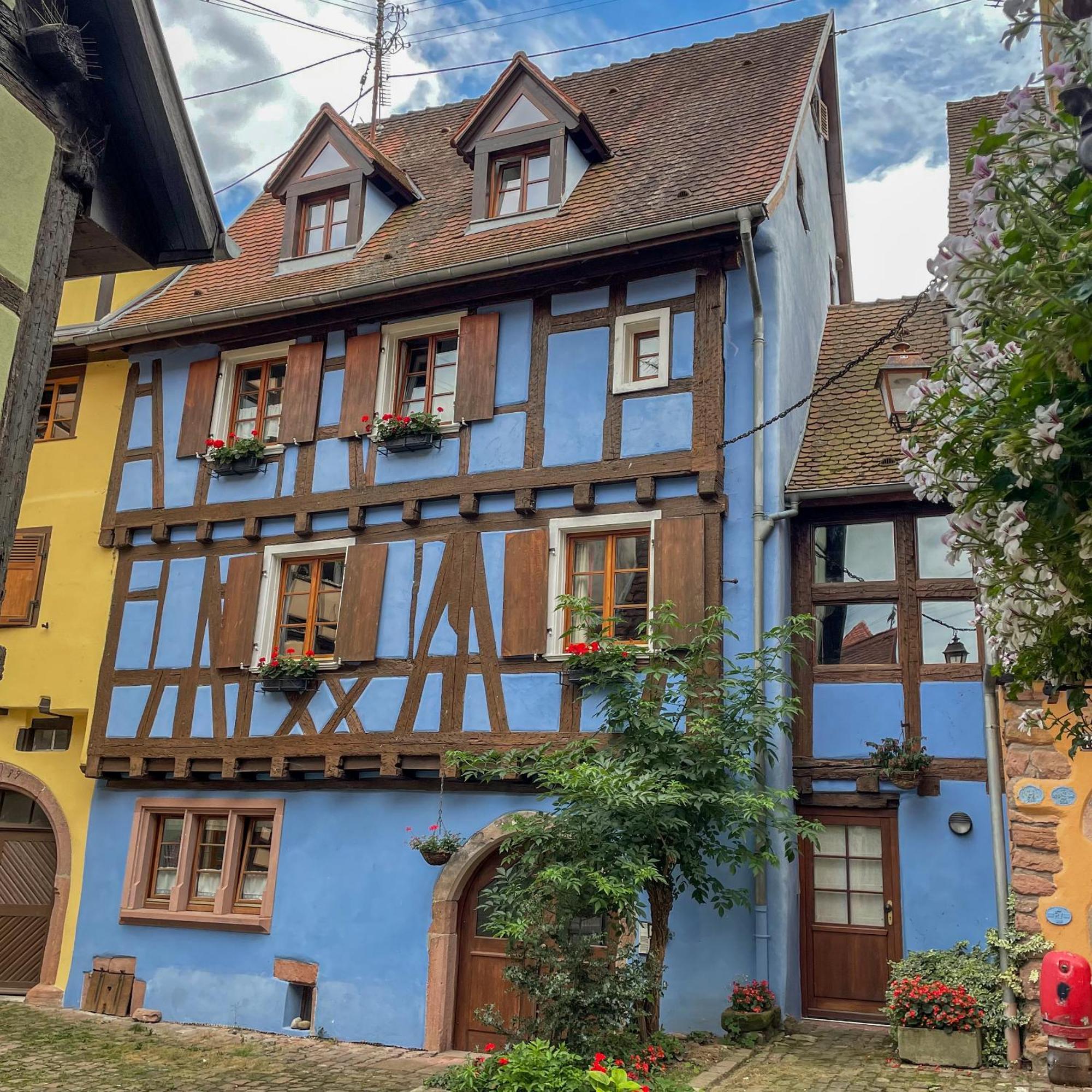 La Maison Bleue - Historic House In The Heart Of Riquewihr Exteriér fotografie
